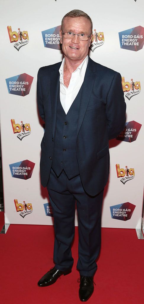 Producer Michael Rose at the European premiere of BIG the Musical at the Bord Gais Energy Theatre, Dublin (Picture: Brian McEvoy).