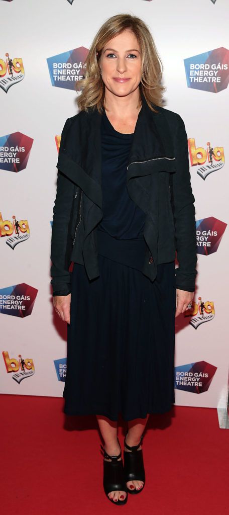 Monica Nolan at the European premiere of BIG the Musical at the Bord Gais Energy Theatre, Dublin (Picture: Brian McEvoy).