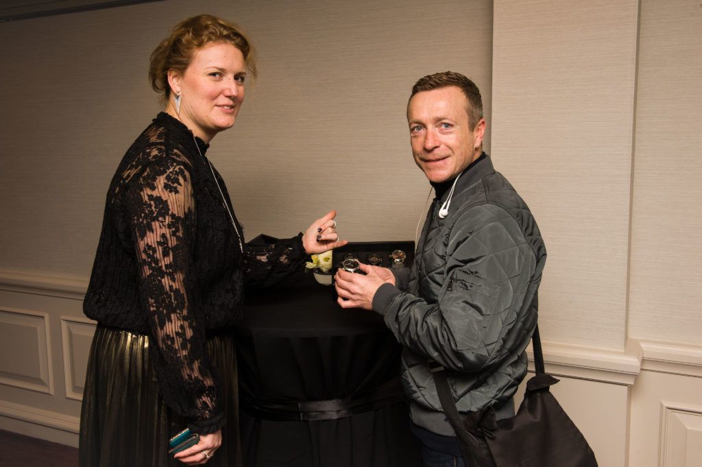 Louisa Hopwood, Thomas Sabo and Bryan Walshe, Sunday Business Post pictured at the Thomas Sabo Spring Summer 2017 collection presentation at The Westbury Hotel, Grafton St on Tuesday 13th Dec. 2016. Photo by Kevin Mcfeely