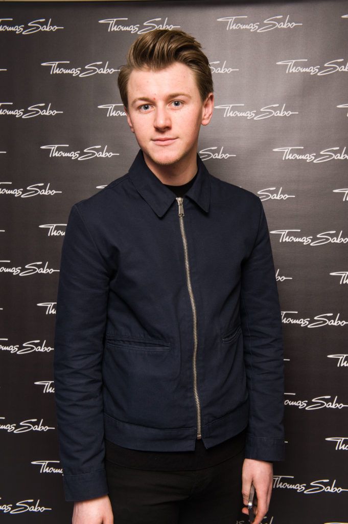 Alex Lawrence pictured at the Thomas Sabo Spring Summer 2017 collection presentation at The Westbury Hotel, Grafton St on Tuesday 13th Dec. 2016. Photo by Kevin Mcfeely