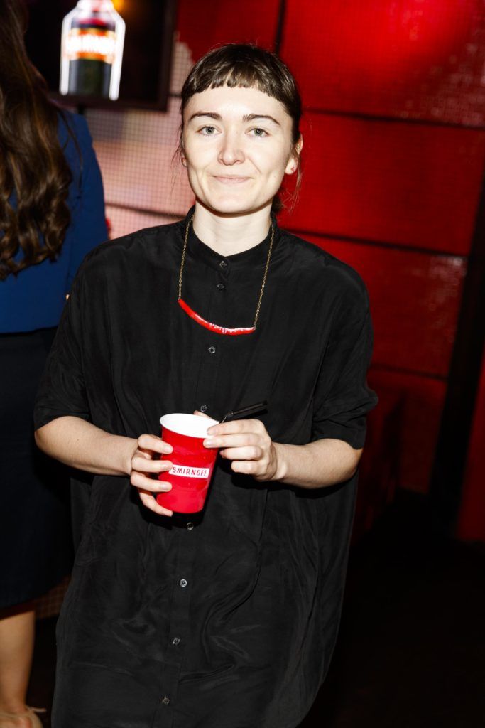 Elaine Burke pictured at the Smirnoff 'We're Open' event in Panti Bar in Dublin, hosted by Panti Bliss. Picture Andres Poveda