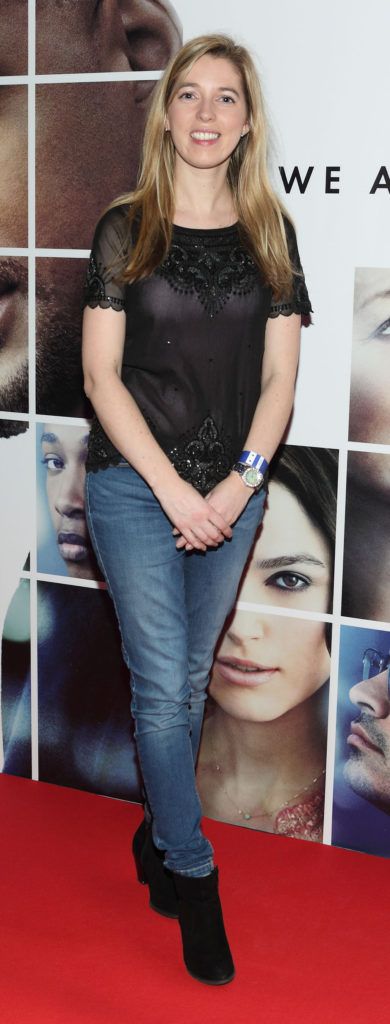 Sinead Joyce at the Irish premiere screening of Will Smith's film Collateral Beauty at Cineworld, Dublin (Picture Brian McEvoy).