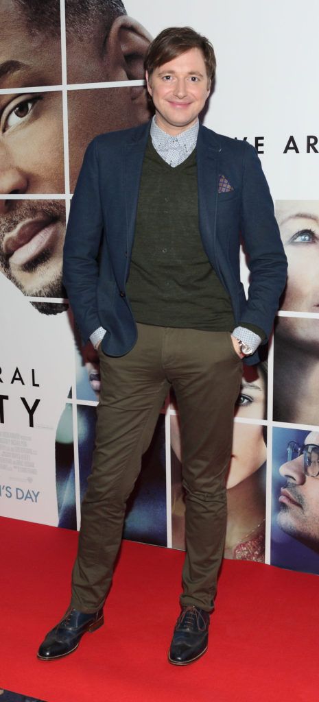 Norman Pratt at the Irish premiere screening of Will Smith's film Collateral Beauty at Cineworld, Dublin (Picture Brian McEvoy).