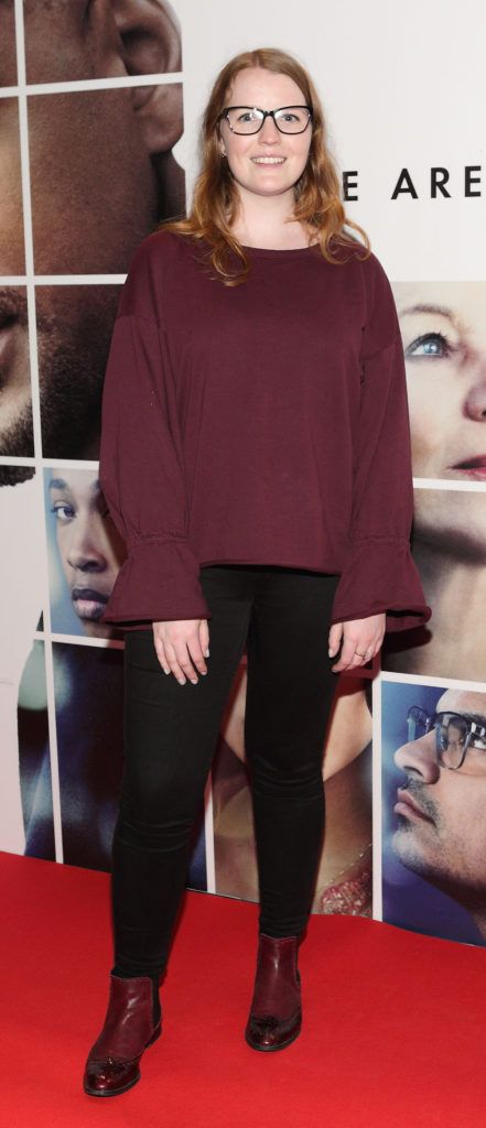 Leah Kilcullen at the Irish premiere screening of Will Smith's film Collateral Beauty at Cineworld, Dublin (Picture Brian McEvoy).