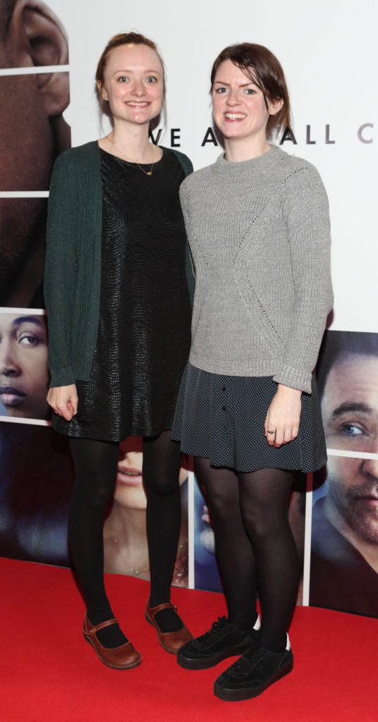 Anna Russell and Annette O'Sullivan at the Irish premiere screening of Will Smith's film Collateral Beauty at Cineworld, Dublin (Picture Brian McEvoy).