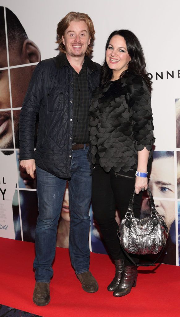 William White and Triona McCarthy at the Irish premiere screening of Will Smith's film Collateral Beauty at Cineworld, Dublin (Picture Brian McEvoy).