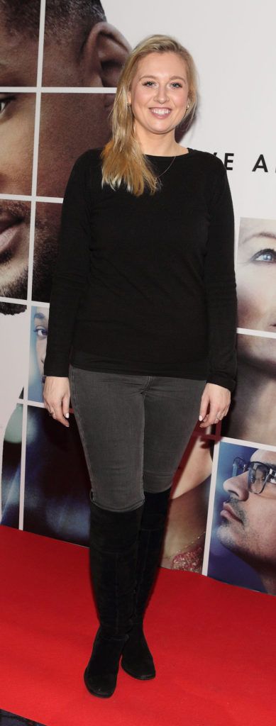 Andrea Kissane at the Irish premiere screening of Will Smith's film Collateral Beauty at Cineworld, Dublin (Picture Brian McEvoy).