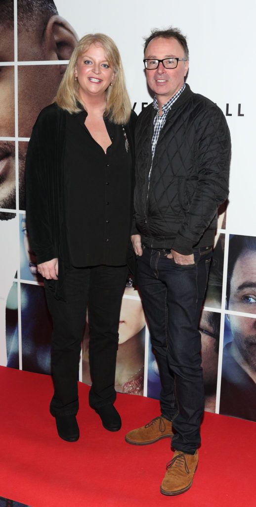 Rosemary Walsh and John O'Brien at the Irish premiere screening of Will Smith's film Collateral Beauty at Cineworld, Dublin (Picture Brian McEvoy).