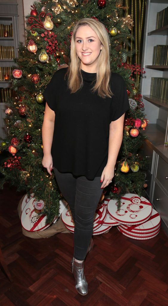 Andrea Kissane   pictured at the Xpose Meaghers Pharmacy Festive Beauty Banquet at the Dylan Hotel ,Dublin.
Picture:Brian McEvoy
