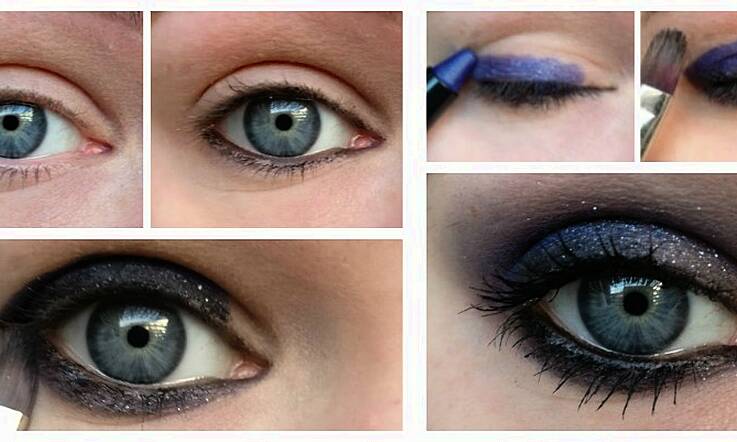 Step by Step: Our super easy smoky eye for New Year's Eve