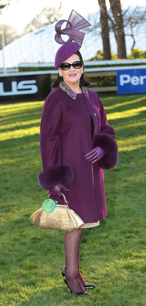 Finalist - Faith Almond from Carlow at 'The Cliff at Lyons Style Stakes' at the Leopardstown Christmas Racing Festival on 28/12/2016 (Pictures: Brian McEvoy)