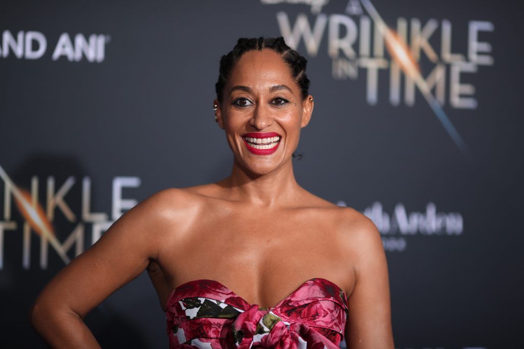 Tracee Ellis Ross attends the premiere of Disney's "A Wrinkle In Time" at the El Capitan Theatre on February 26, 2018 in Los Angeles, California.  (Photo by Christopher Polk/Getty Images)