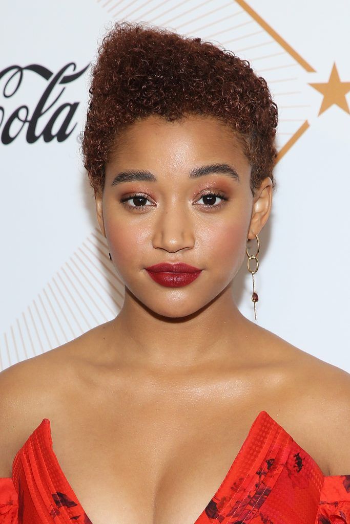 Amandla Stenberg attends the Essence 11th Annual Black Women In Hollywood Awards Gala at the Beverly Wilshire Four Seasons Hotel on March 1, 2018 in Beverly Hills, California.  (Photo by Phillip Faraone/Getty Images)
