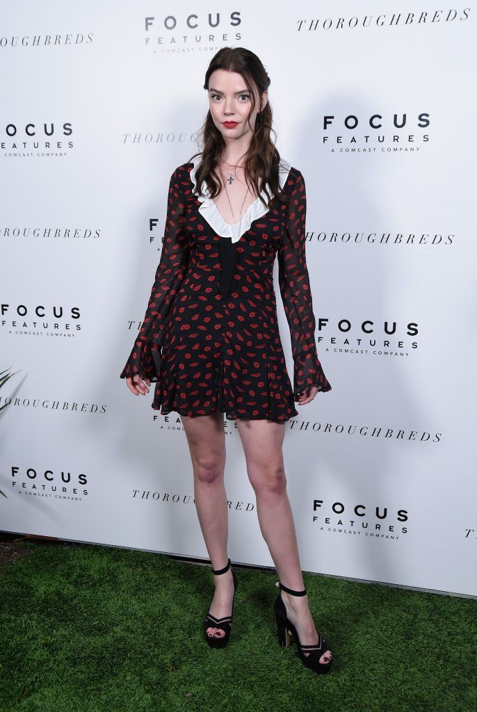 Actress Anya Taylor-Joy attends the premiere of Focus Features' "Thoroughbreds" at Sunset Marquis Hotel on February 28, 2018 in West Hollywood, California.  (Photo by Michael Tullberg/Getty Images)