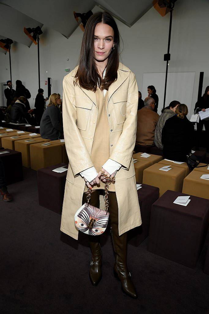 Anna Brewster attends the Chloe  show as part of the Paris Fashion Week Womenswear Fall/Winter 2018/2019 on March 1, 2018 in Paris, France.  (Photo by Pascal Le Segretain/Getty Images)