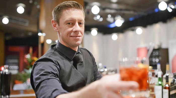 Barman Cam from First Dates Australia (Photo courtesy of Seven Network)