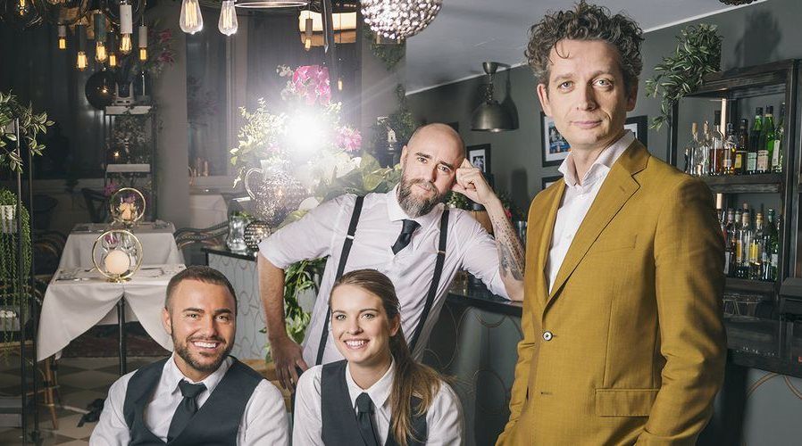 The staff from First Dates Sweden, AKA Forsta dejten (Photo courtesy of SVT)