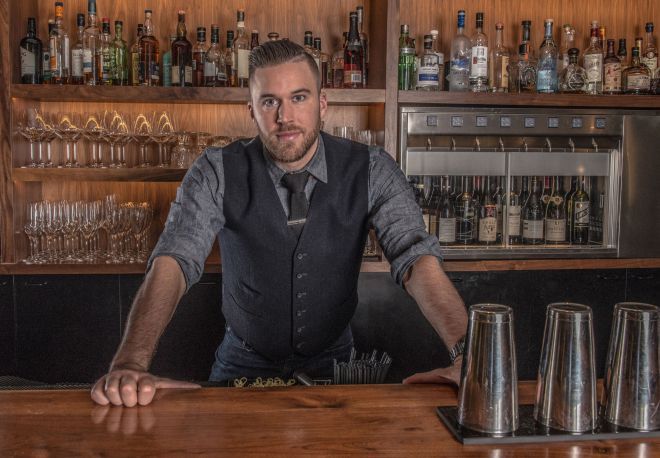 Barman Adam from First Dates Canada (Photo courtesy of Slice)