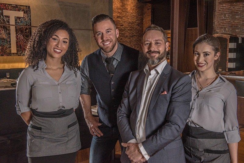 The rest of the staff from First Dates Canada (Photo courtesy of Slice)