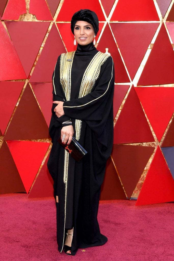 HOLLYWOOD, CA - MARCH 04:  Fatma Al Remaihi attends the 90th Annual Academy Awards at Hollywood & Highland Center on March 4, 2018 in Hollywood, California.  (Photo by Kevork Djansezian/Getty Images)