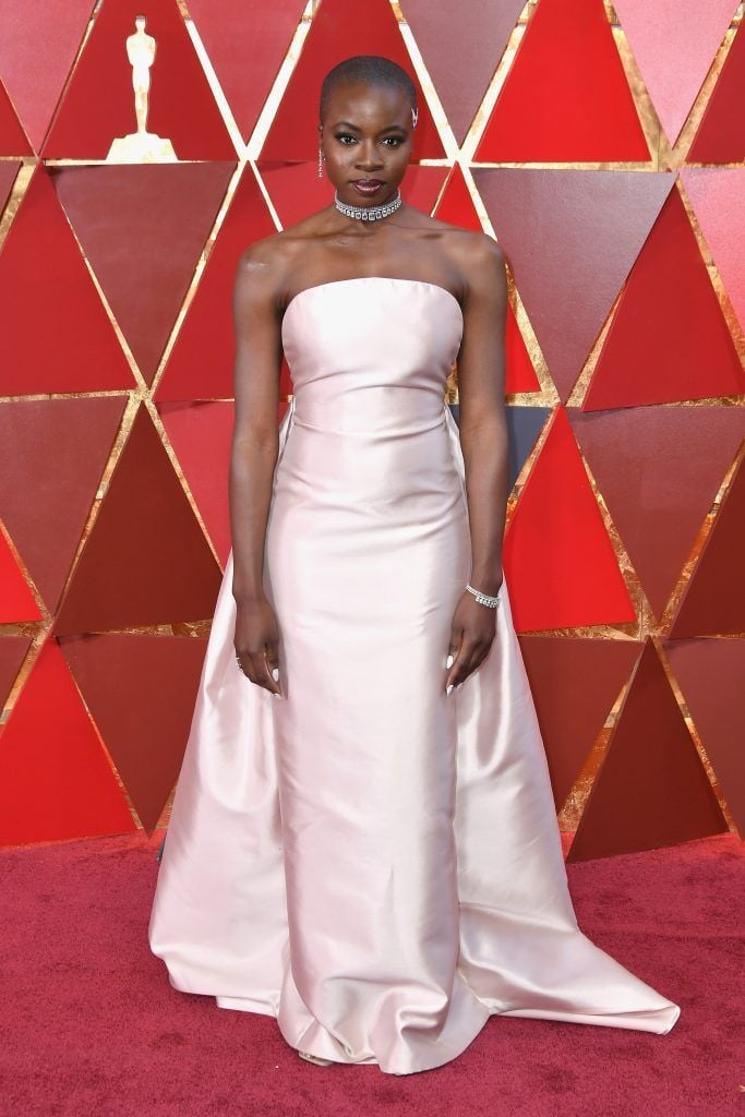 HOLLYWOOD, CA - MARCH 04: Danai Gurira attends the 90th Annual Academy Awards at Hollywood & Highland Center on March 4, 2018 in Hollywood, California.  (Photo by Neilson Barnard/Getty Images)