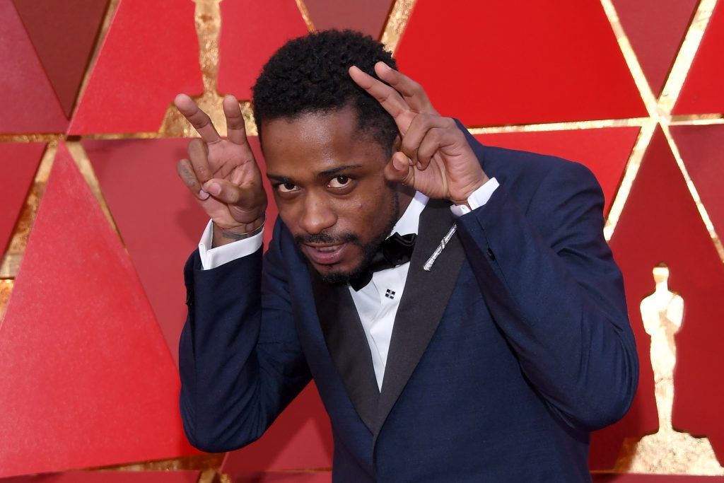 HOLLYWOOD, CA - MARCH 04:  Lakeith Stanfield attends the 90th Annual Academy Awards at Hollywood & Highland Center on March 4, 2018 in Hollywood, California.  (Photo by Kevork Djansezian/Getty Images)