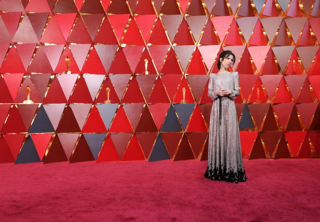 HOLLYWOOD, CA - MARCH 04: Sally Hawkins attends the 90th Annual Academy Awards at Hollywood & Highland Center on March 4, 2018 in Hollywood, California.  (Photo by Neilson Barnard/Getty Images)