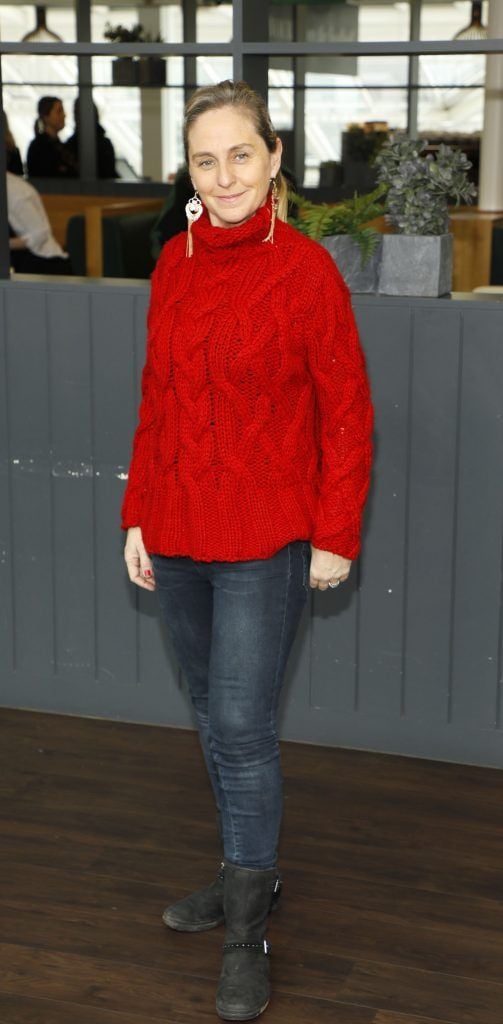 Debbie O'Donnell at the M&S International Women's Day Breakfast held at the restaurant of their Grafton Street Store. Photo Kieran Harnett