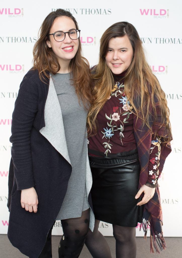 Martina Cina & Sofia Delgado pictured at the Brown Thomas Style Masterclass with Courtney Smith on March 7th 2018. Photo: Anthony Woods