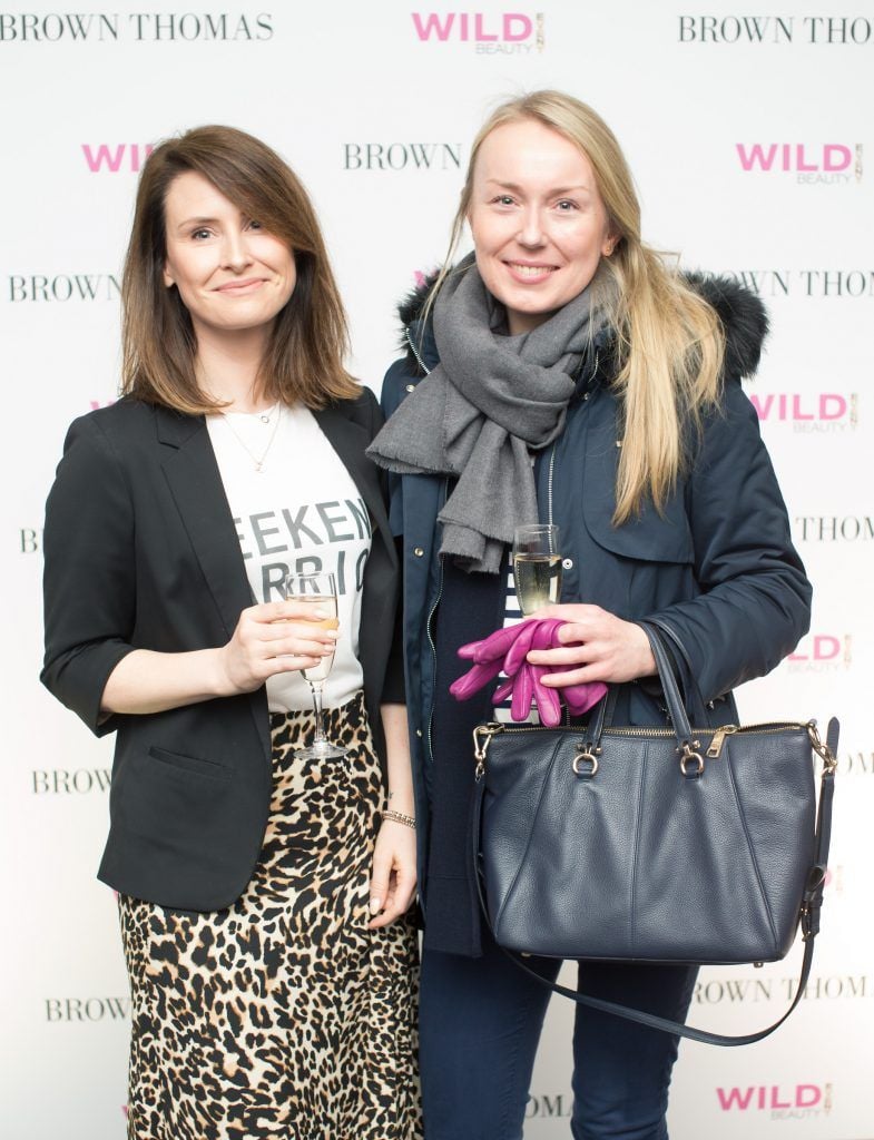 Jenny Flanagan & Anne O'Leary pictured at the Brown Thomas Style Masterclass with Courtney Smith on March 7th 2018. Photo: Anthony Woods