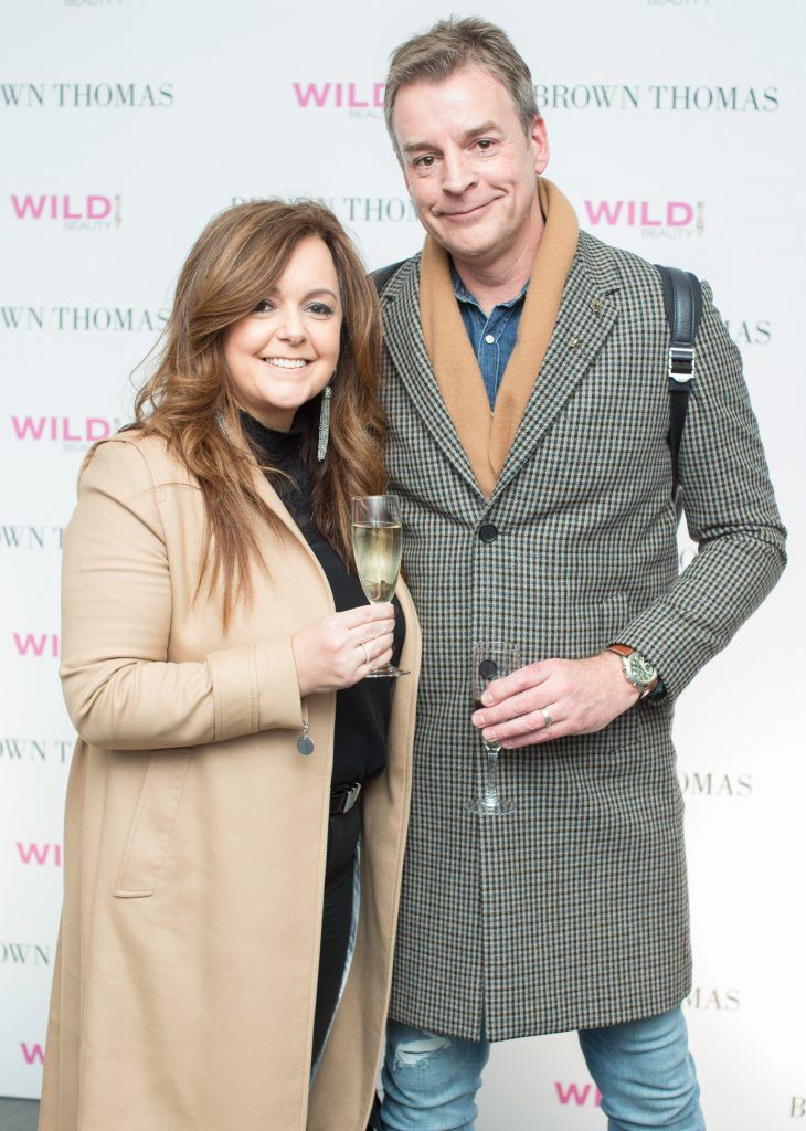 Fiona & Sean Mitchell pictured at the Brown Thomas Style Masterclass with Courtney Smith on March 7th 2018. Photo: Anthony Woods