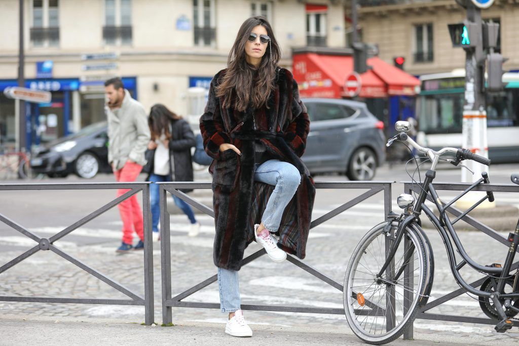 Paris Fashion Week Street style after the Sacai Fall/Winter 2018 Show.

Featuring: Chiara Totire
Where: Paris, France
When: 05 Mar 2018
Credit: Brian Dowling/WENN.com