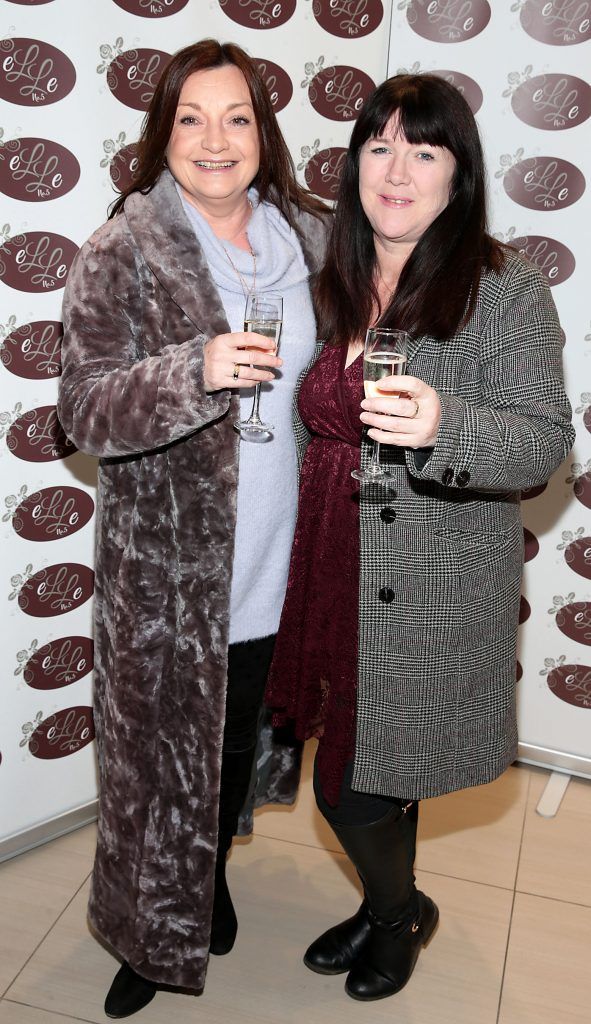 Anita Kelly and Una Williams pictured celebrating 3 years of Elle No 5 Beauty in Celbridge, Co Kildare. Photo by Brian McEvoy