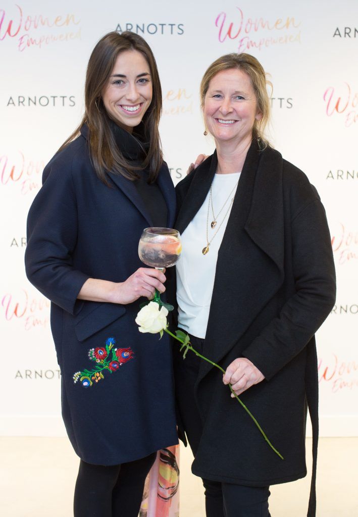 Amy & Odette O’Dea pictured attending the Arnotts Women Empowered Event. Photo: Anthony Woods
