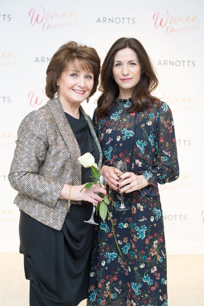 Grainne & Ciara Keenan pictured attending the Arnotts Women Empowered Event. Photo: Anthony Woods