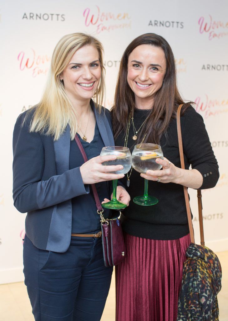 Wendy Hobson & Hilda Hamilton pictured attending the Arnotts Women Empowered Event. Photo: Anthony Woods