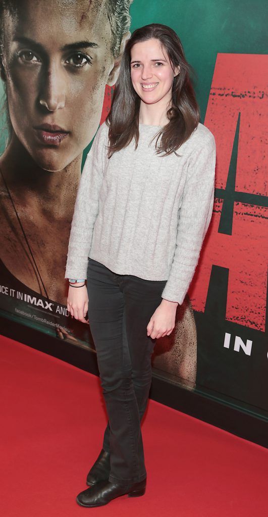 Deirdre Molumby pictured at the Irish premiere screening of Tomb Raider at Cineworld, Dublin. Picture by Brian McEvoy