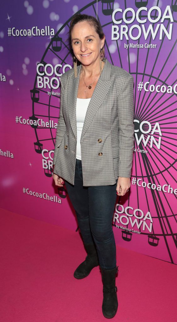 Debbie O Donnell at the Cocoa Brown Tan Cocoachella Party to celebrate the launch of their new limited edition festival one hour tan bottle. Photo: Brian McEvoy