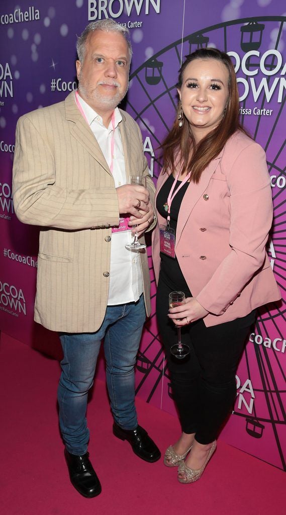 Brendan O Connor and Katie Lally at the Cocoa Brown Tan Cocoachella Party to celebrate the launch of their new limited edition festival one hour tan bottle. Photo: Brian McEvoy