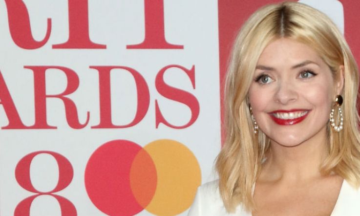 Get the Look: Holly Willoughby's ready-for-spring ruffle tea dress from V by Very