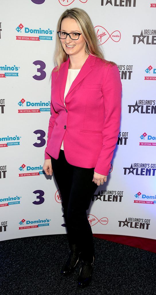 Emer Curry pictured at Ireland's Got Talent Live Shows (TV3) at The Helix Theatre, Dublin. Photo: Brian McEvoy Photography