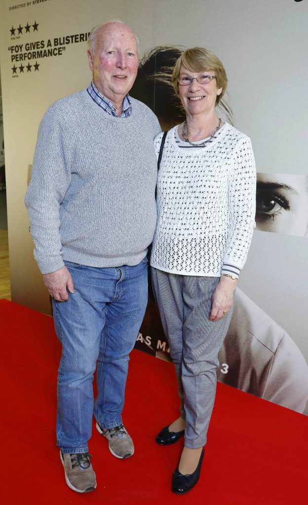 Michael Deegan and Margaret Curtis from Clontarf at the special preview screening of Unsane at the Lighthouse Cinema, Dublin. Photo: Brian McEvoy Photography