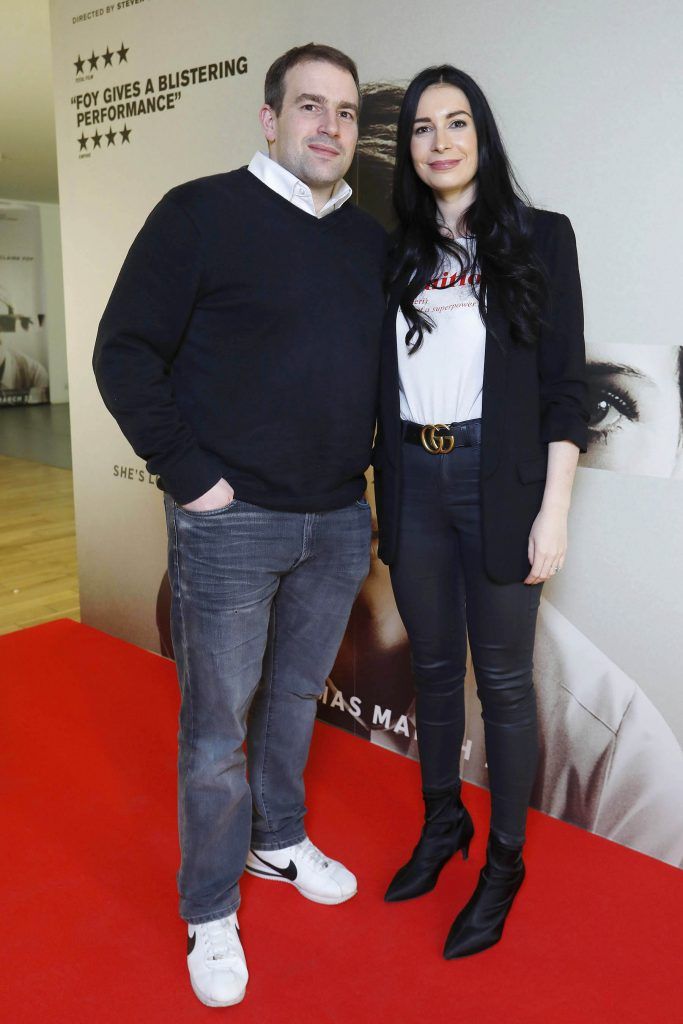 Owen Finn and Jessica Hughes at the special preview screening of Unsane at the Lighthouse Cinema, Dublin. Photo: Brian McEvoy Photography