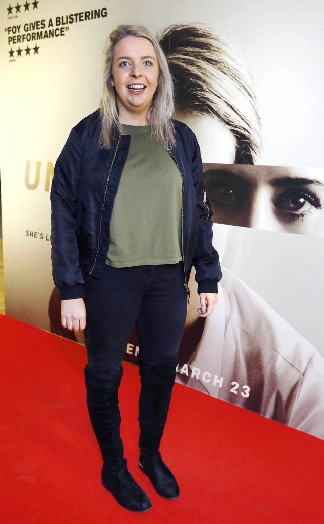 Anna Hoban at the special preview screening of Unsane at the Lighthouse Cinema, Dublin. Photo: Brian McEvoy Photography