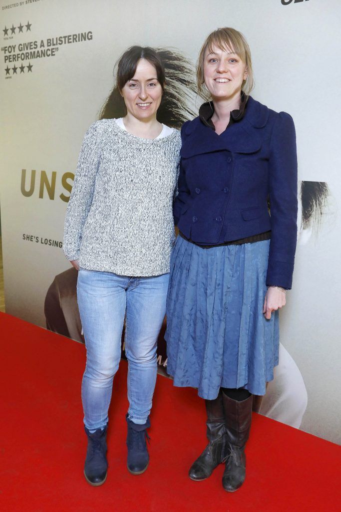 Ewa Zilnska and Monika Bankiewicz at the special preview screening of Unsane at the Lighthouse Cinema, Dublin. Photo: Brian McEvoy Photography