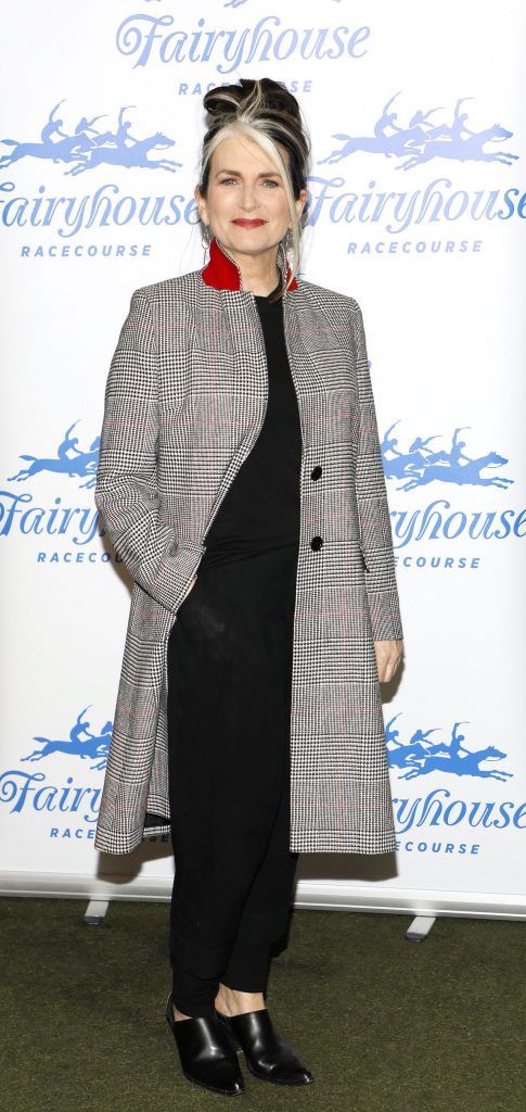 Cathy O'Connor at the launch of the 2018 Fairyhouse Easter Festival of Racing held in House Dublin-photo Kieran Harnett