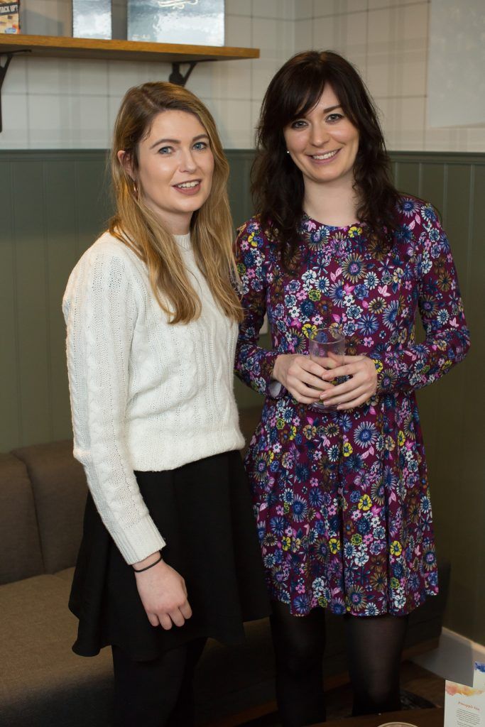Hannah Popham & Hannah Kilroy pictured at the launch of Ireland’s first Curated Community & Interior Designed Co-Living Property Node Dublin. Photo: Anthony Woods