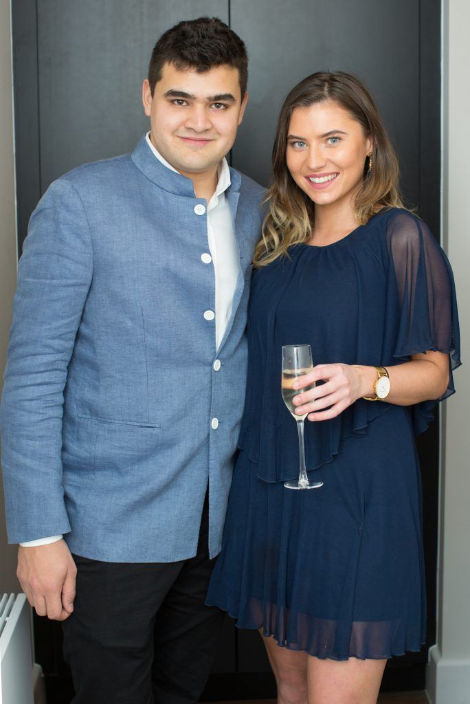 Max Pattar & Ava Gilmartin pictured at the launch of Ireland’s first Curated Community & Interior Designed Co-Living Property Node Dublin. Photo: Anthony Woods