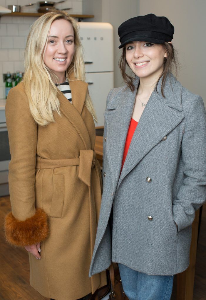 Fiona Stone & Amira Alshater pictured at the launch of Ireland’s first Curated Community & Interior Designed Co-Living Property Node Dublin. Photo: Anthony Woods