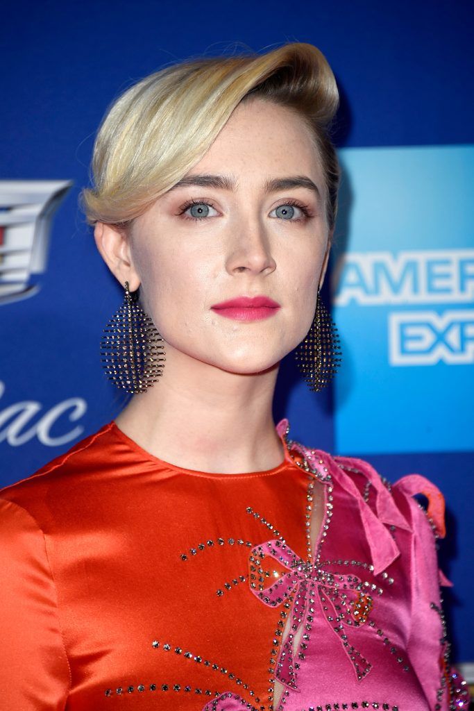 Saoirse Ronan attends the 29th Annual Palm Springs International Film Festival Awards Gala at Palm Springs Convention Center on January 2, 2018 in Palm Springs, California.  (Photo by Frazer Harrison/Getty Images for Palm Springs International Film Festival )